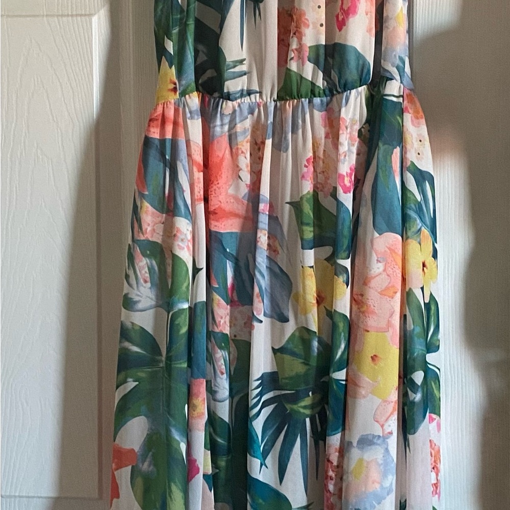 Eliza J Floral Maxi Dress - Multicolor